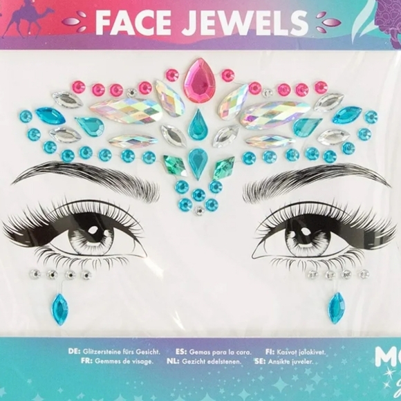 MOON glitter Persian Dreams Face Jewels NEW - Picture 3 of 10